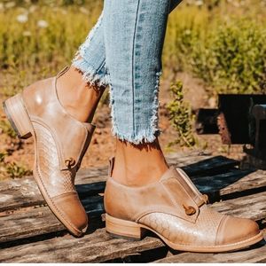 Freebird Mabel Taupe booties